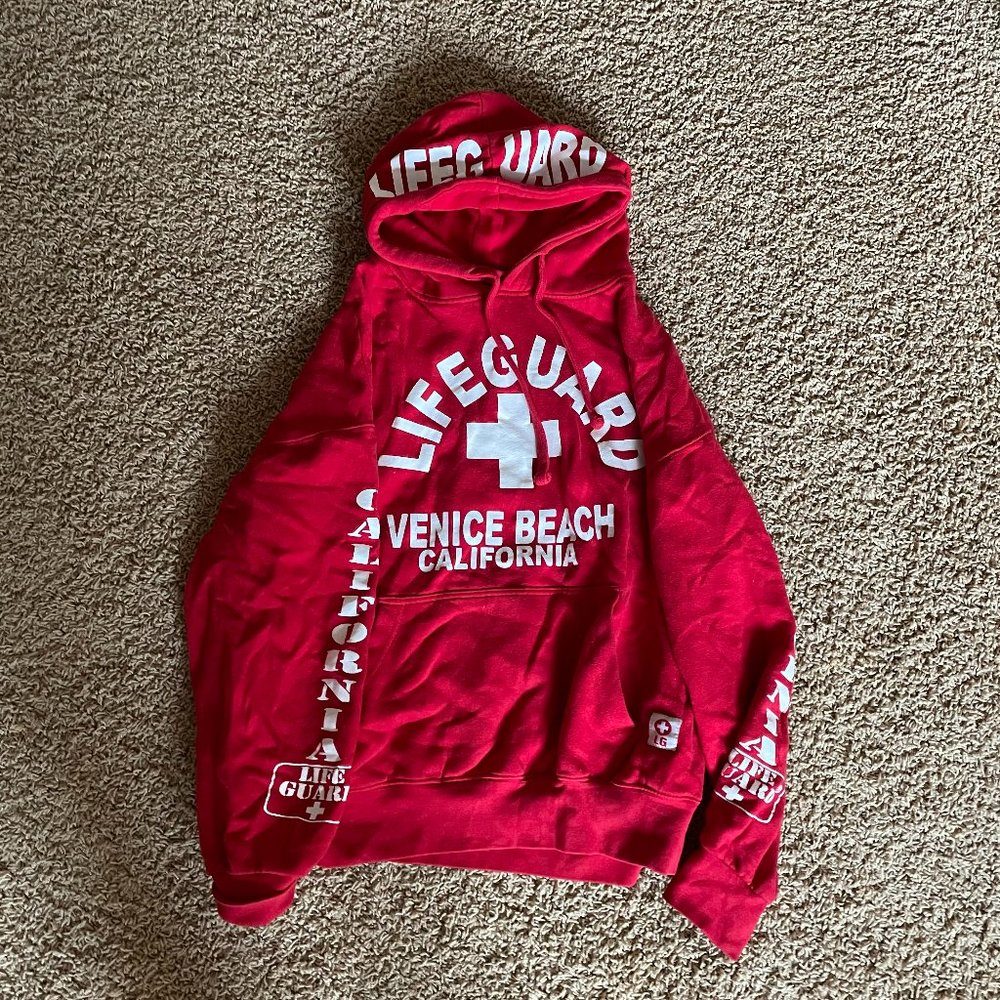 Lifeguard Red Hoodie